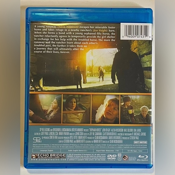 Blu-Ray DVD Orphan Horse - Picture 2 of 3